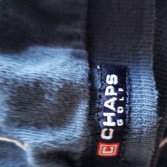 💖Host Pick💖Vintage Chaps Golf Polo shirt 100% cotton size large - Picture 4 of 6